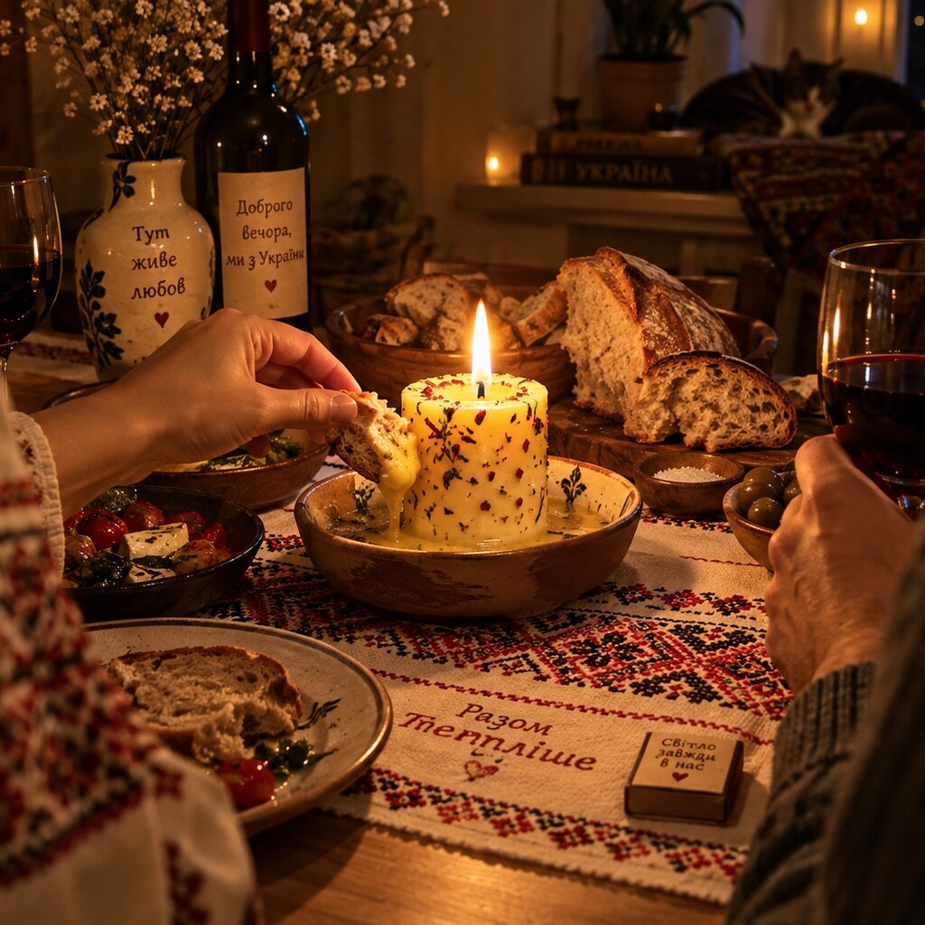 ВершкоСвічка «Родинний вечір» 👨👩👧🕯️