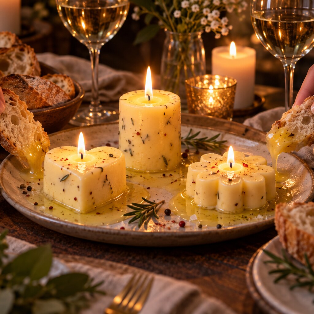 ВершкоСвічка «Тріо на таці» 🕯️🕯️🕯️🕯️